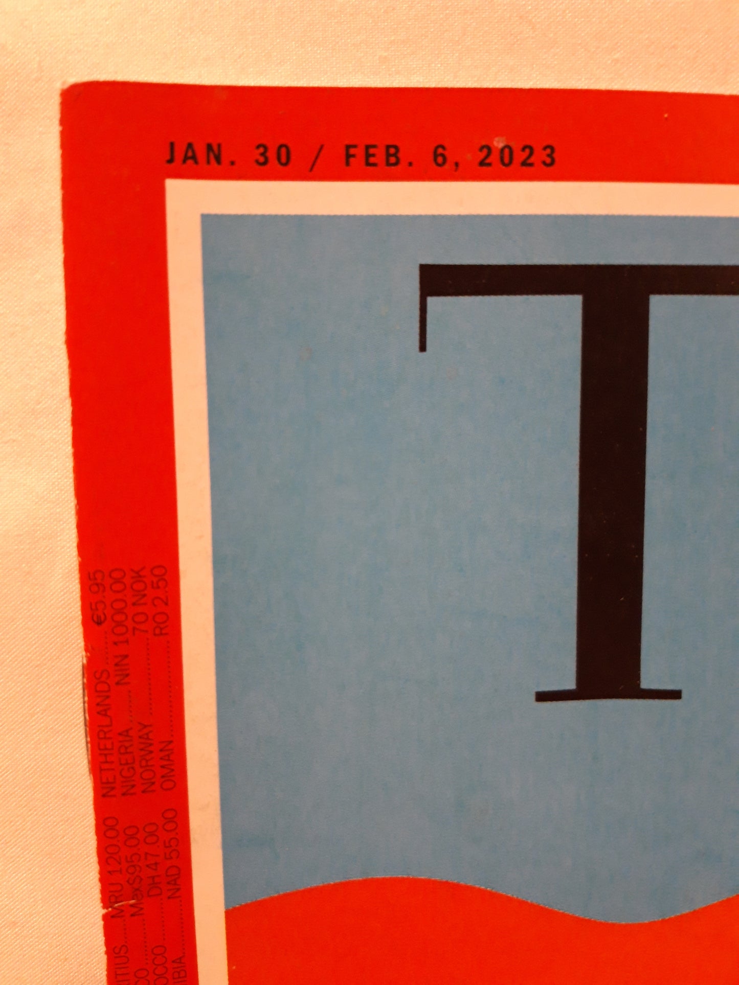 Time magazine Zip It! 30.01./06.02.2023 30.Januar/6.Februar 2023