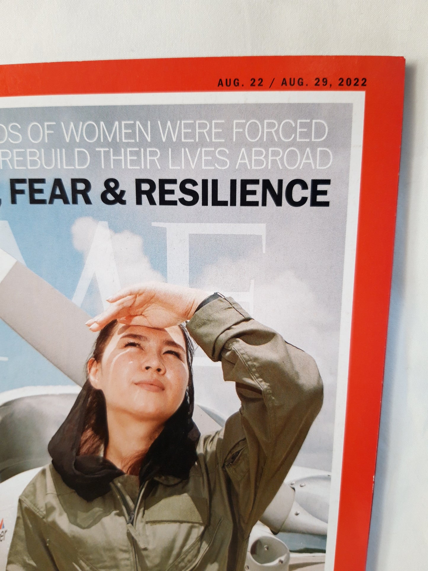 Time magazine Stories of hope, fear & resilience Hasina Najibi Raihana Rahimi 22./29.08.2022 22./29.August 2022