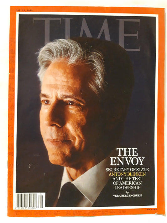 Time magazine The envoy Antony Blinken 22.01.2024 22.Januar 2024