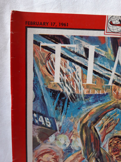 Time magazine Atlantic Edition Oscar Robertson 17.02.1961 Februar 1961