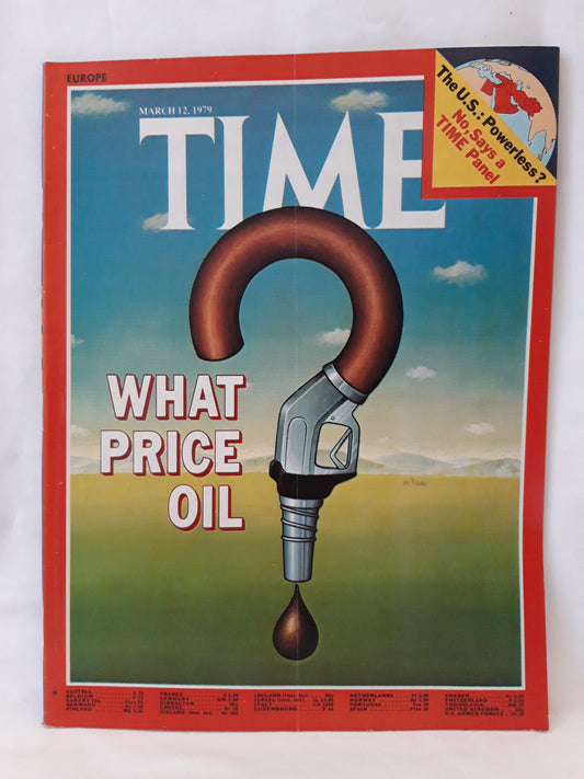 Time magazine What price oil 12.03.1979 März 1979