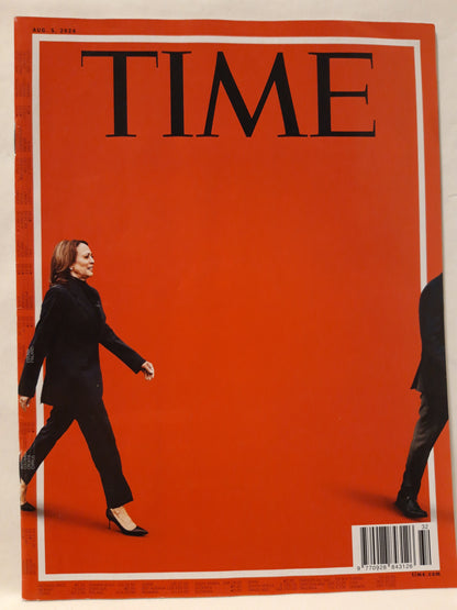 Time magazine Kamala Harris Joe Biden 05.08.2024 5.August 2024