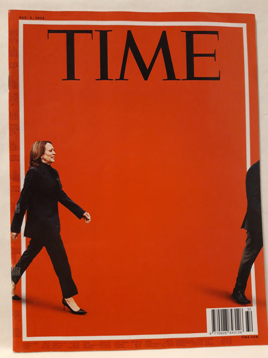 Time magazine Kamala Harris Joe Biden 05.08.2024 5.August 2024