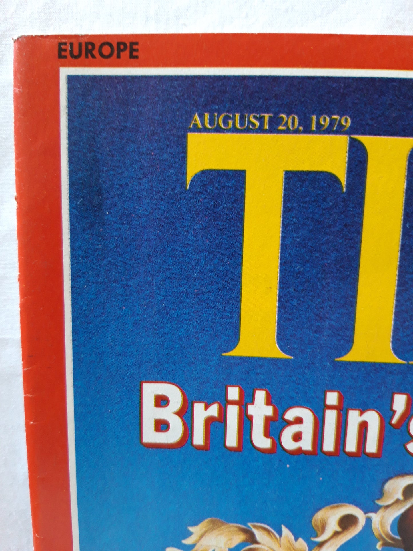 Time magazine Britain's Race Crisis 20.08.1979 August 1979 Dieu et mon droit