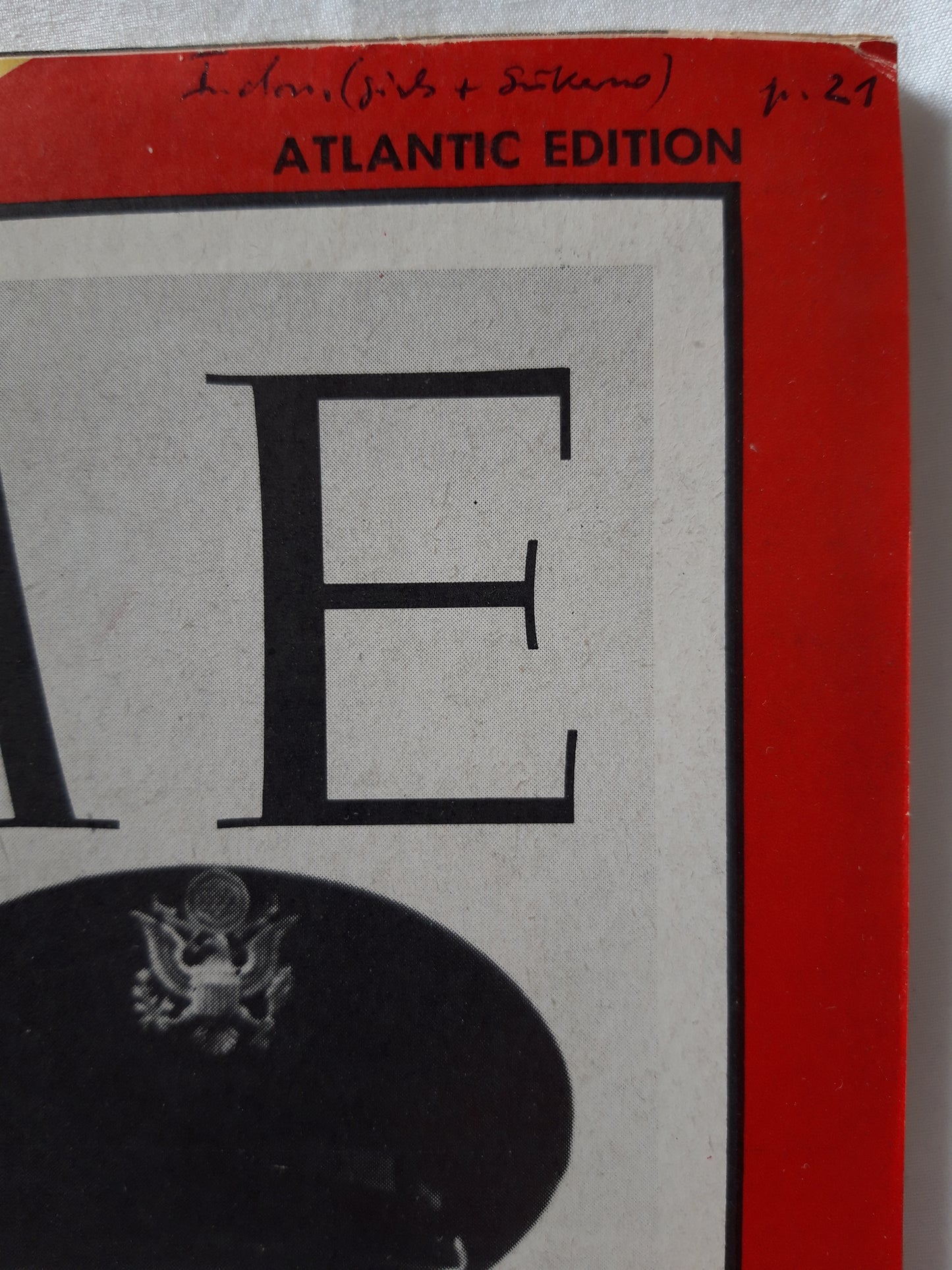 Time magazine RB-47 Flyers McKone & Olmstead Return of the Airmen Gambit in the Cold War 03.02.1961 Februar 1961