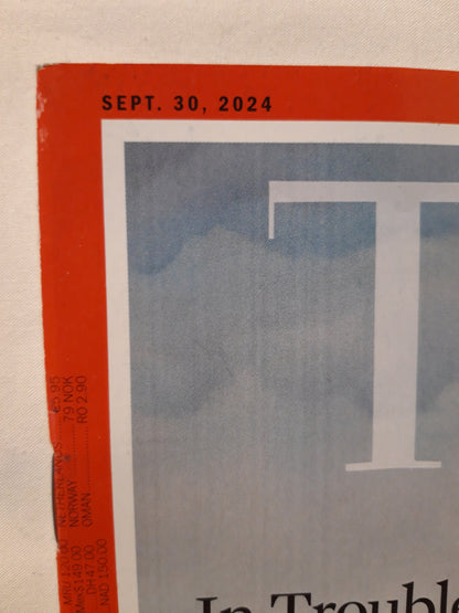 Time magazine In trouble Donald Trump 30.09.2024 30.September 2024