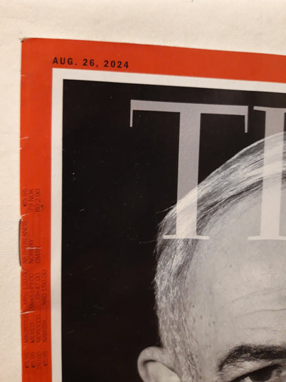 Time magazine Bibi at war Benjamin Netanyahu Israel 26.08.2024 26.August 2024