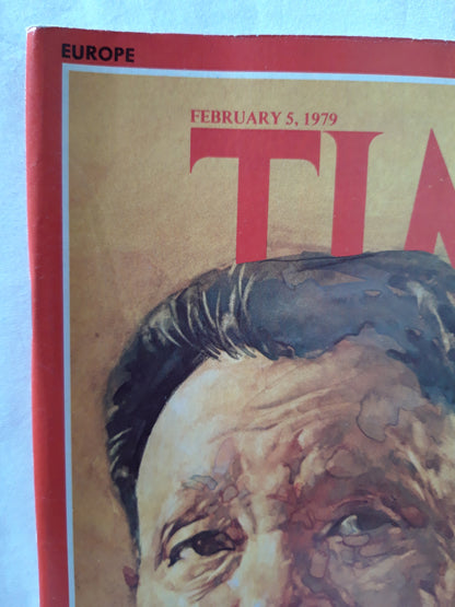Time magazine Teng Comes Calling Vice Premier 05.02.1979 Februar 1979 Iran's Torment Teng Hsiao-p'ing