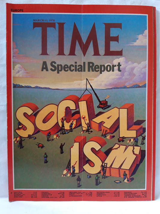 Time magazine A Special Report Socialism 13.03.1978 März 1978