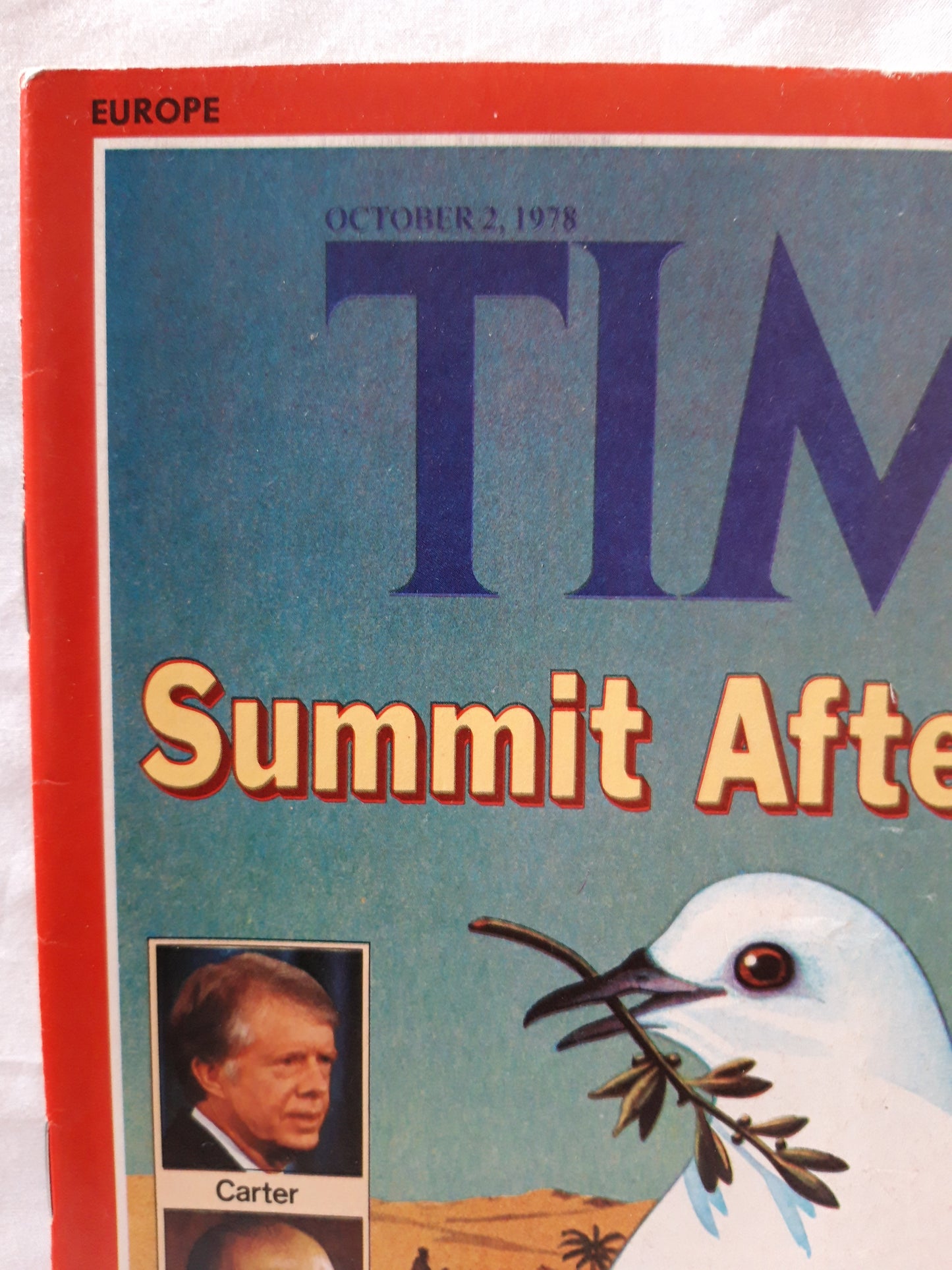 Time magazine Summit Aftershocks Jimmy Carter Begin Sadat Hussein Khalid Assad 02.10.1978 Oktober 1978