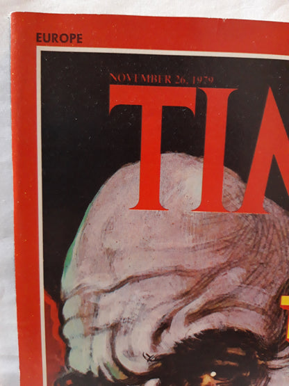 Time magazine The test of wills Jimmy Carter Khomeini 26.11.1979 November 1979
