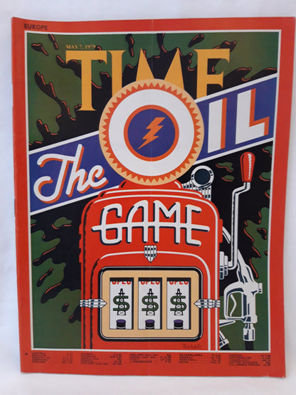 Time magazine The oil game 07.05.1979 Mai 1979
