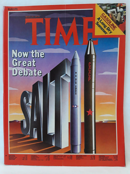 Time magazine Now The Great Debate USA ISSR Salt 21.05.1979 Mai 1979