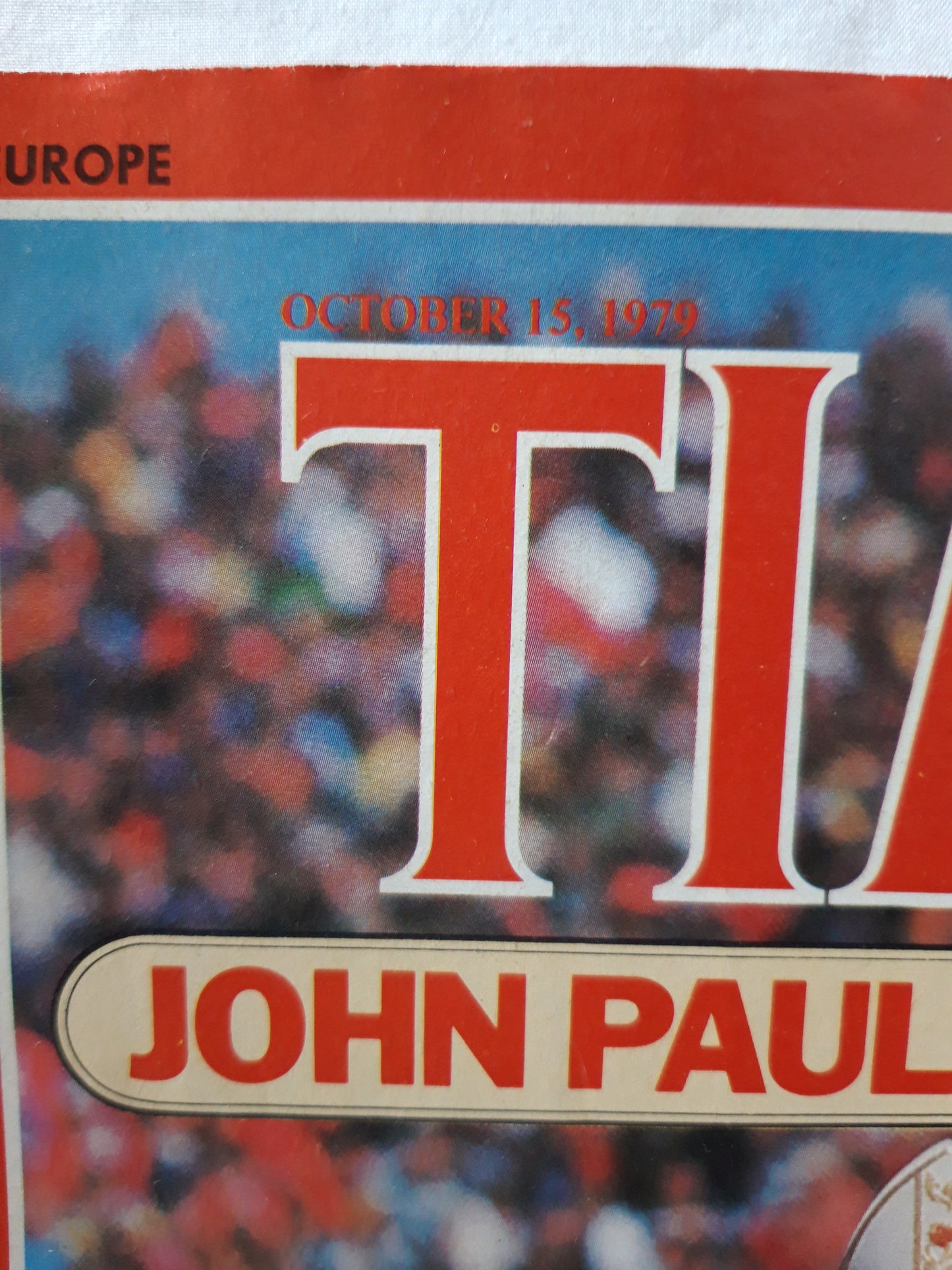 Time magazine John Paul Superstar 15.10.1979