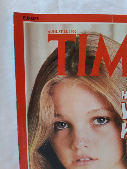 Time magazine Hollywood's Whiz Kids Actress Diane Lane Henry Kissinger 13.08.1979 August 1979