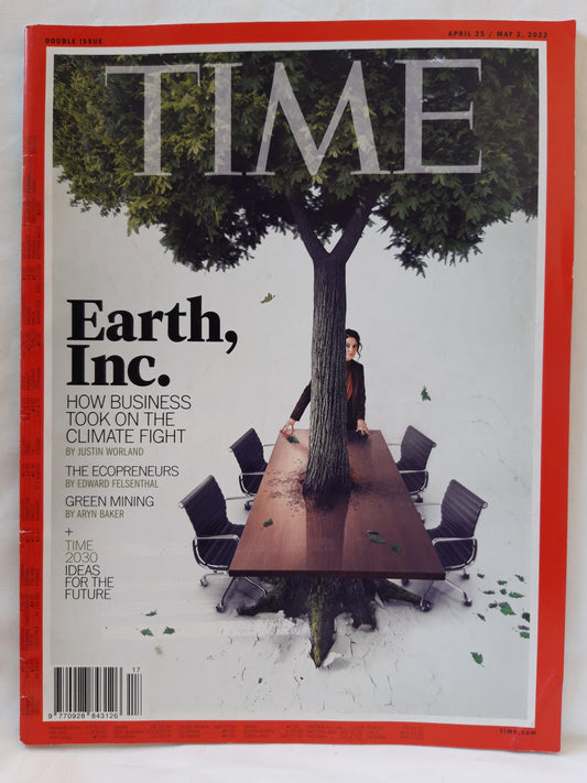 Time magazine Earth Inc. Climat fight Green mining 25.04./02.05.2022