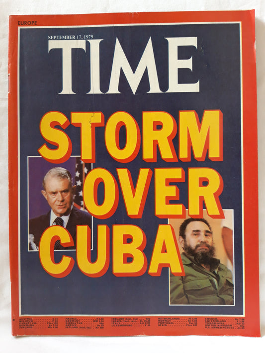 Time magazine Storm over Cuba 17.09.1979 September 1979