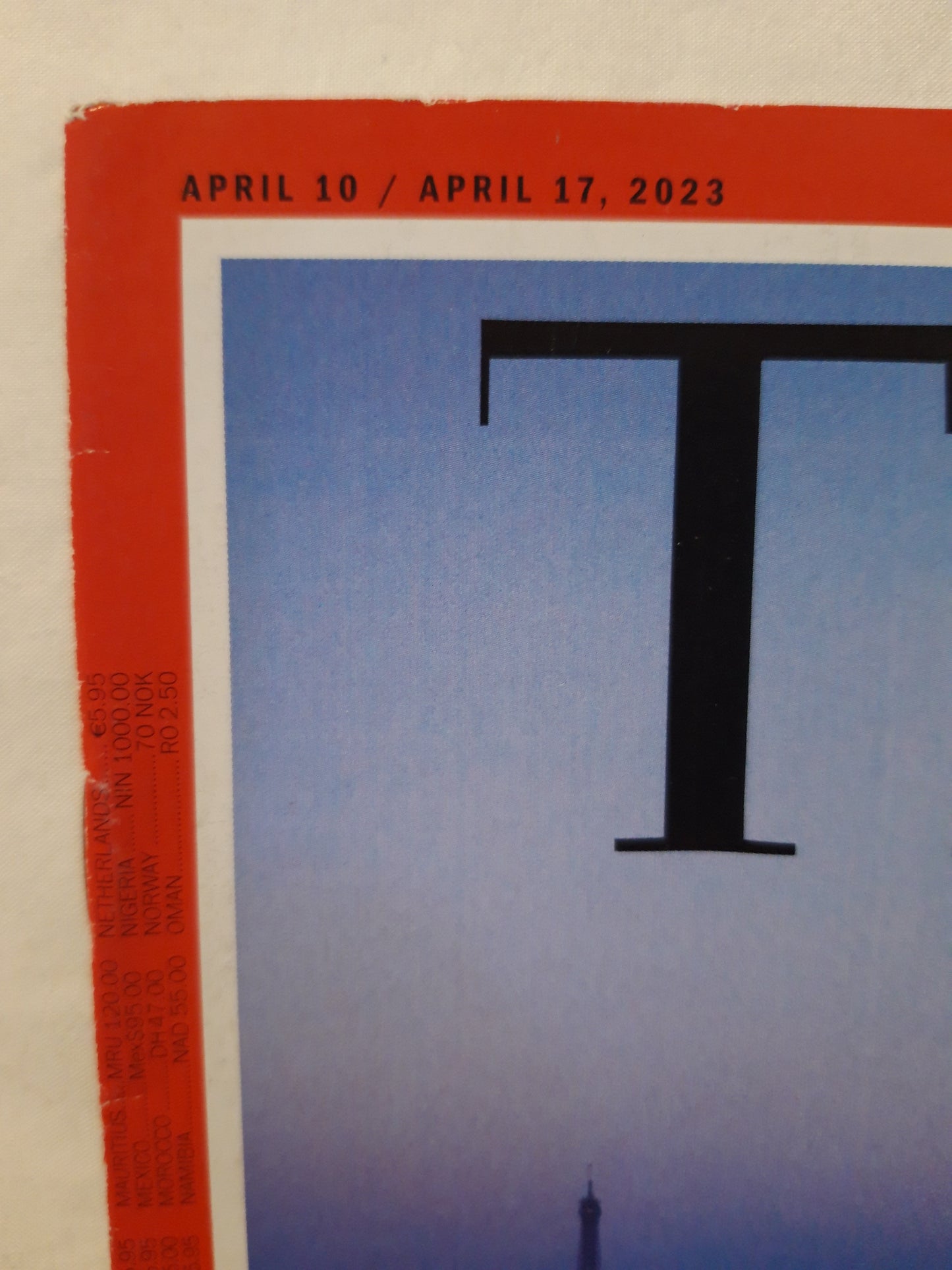 Time magazine Saving The Seine France Paris 10.04./17.04.2023