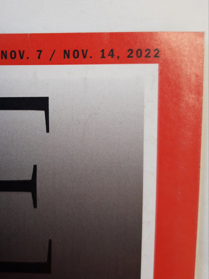 Time magazine The planet we made Green heart 07./14.11.2022 07./14.November 2022