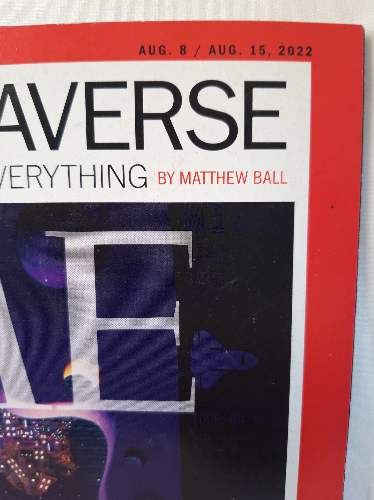 Time magazine Into The Metaverse The next digital era 08./15.08.2022