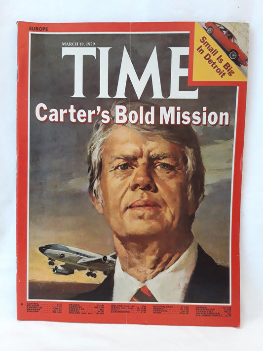 Time magazine Carter's Bold Mission 19.03.1979 März 1979