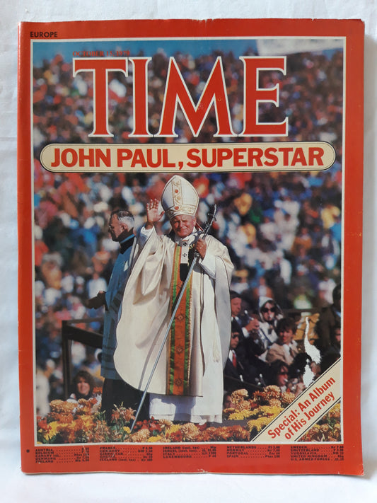 Time magazine John Paul Superstar 15.10.1979