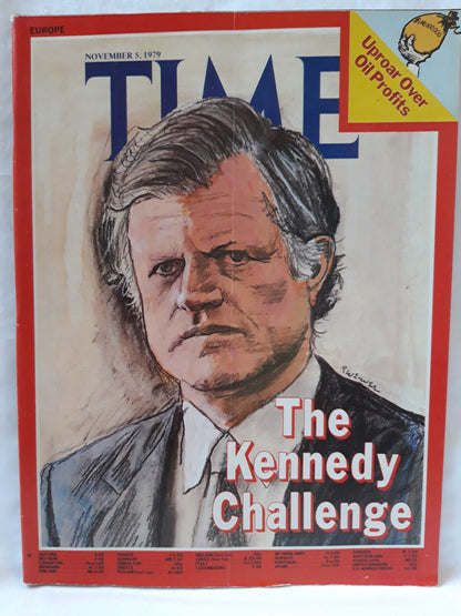 Time magazine The Kennedy Challenge 05.11.1979 November 1979