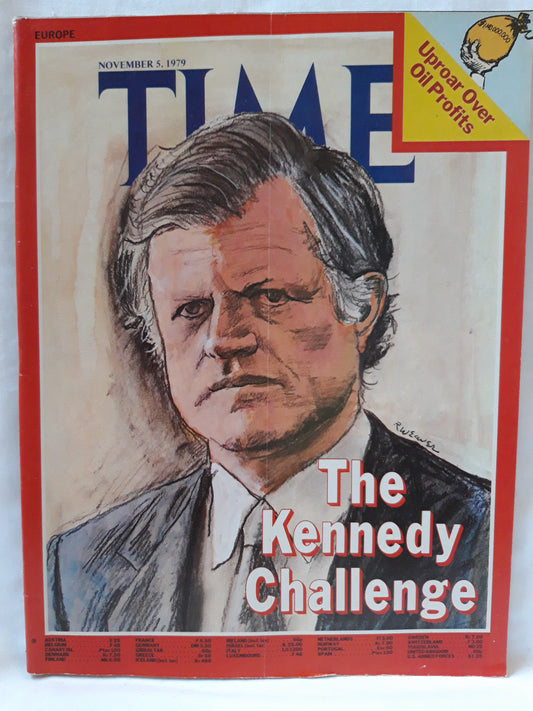Time magazine The Kennedy Challenge 05.11.1979 November 1979