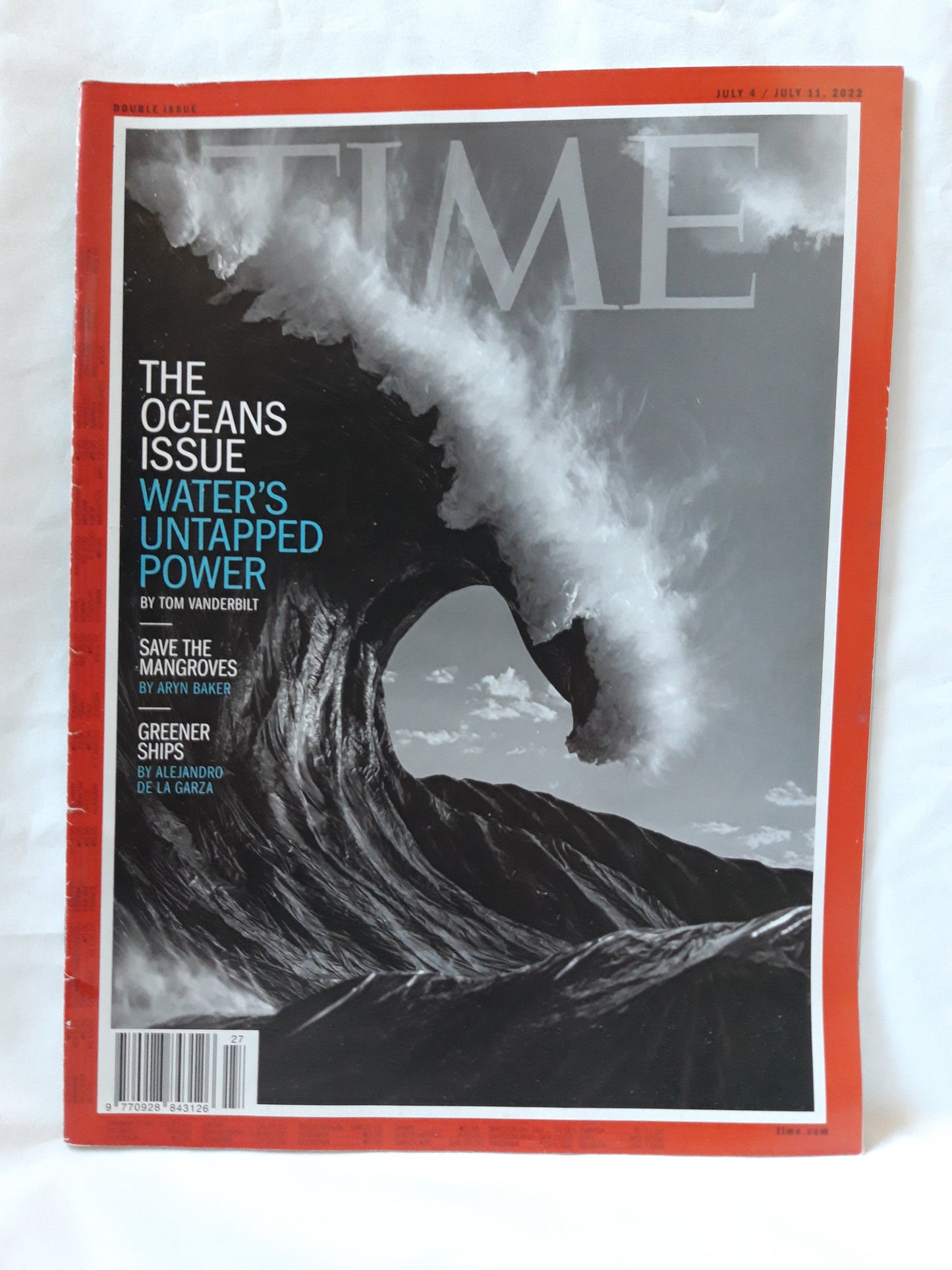 Time magazine The oceans issue Water's untapped power
