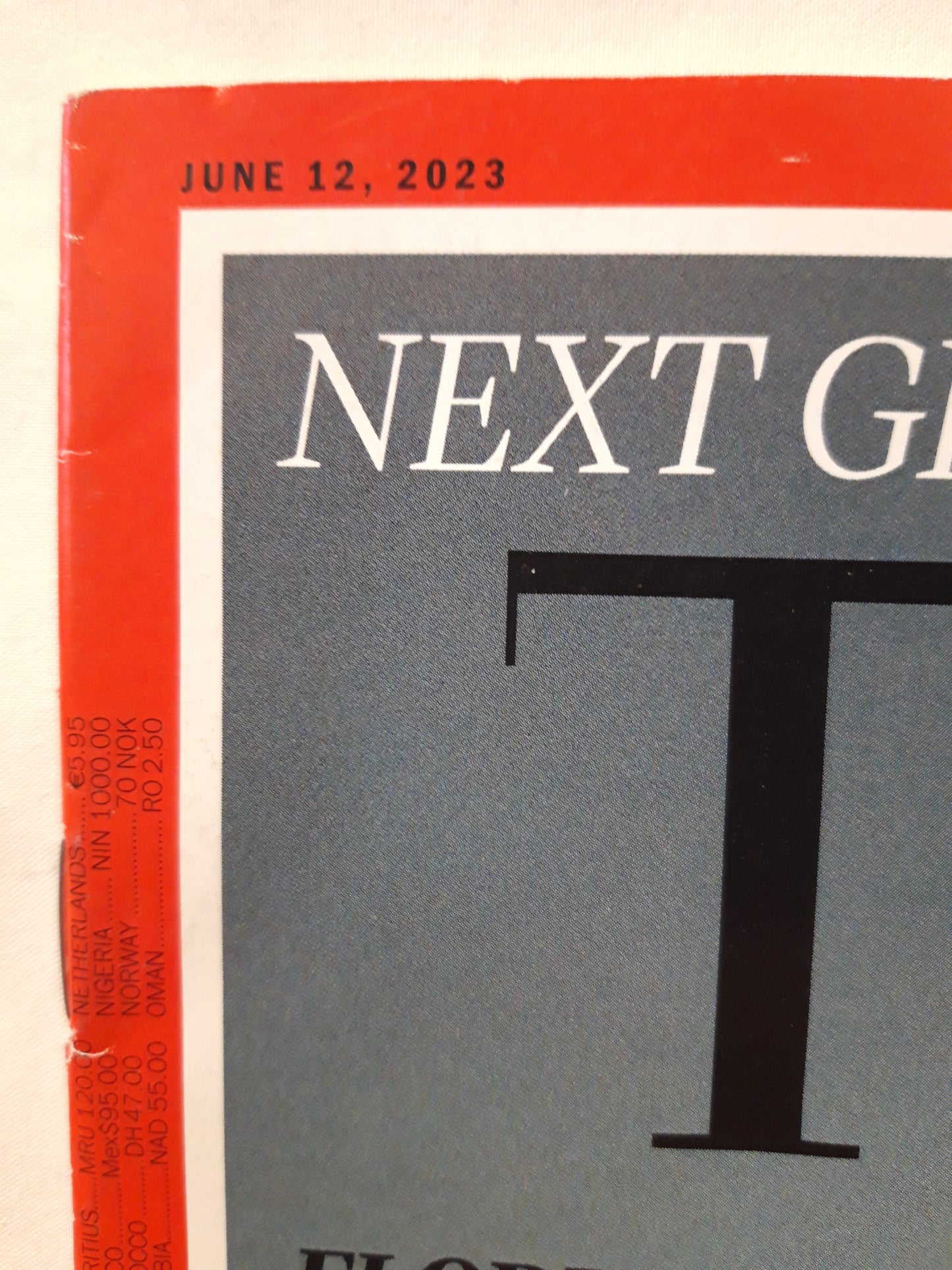Time magazine Florence Pugh Next generation leaders 12.06.2023 12.Juni 2023