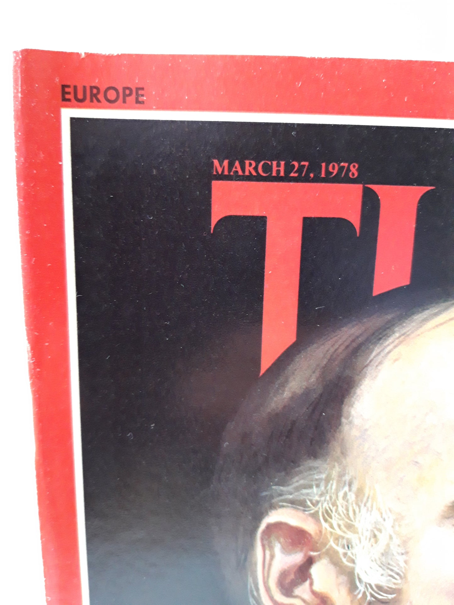 Time magazine President Giscard d'Estaing The Center-Right Triumphs Middle East 27.03.1978 März 1978