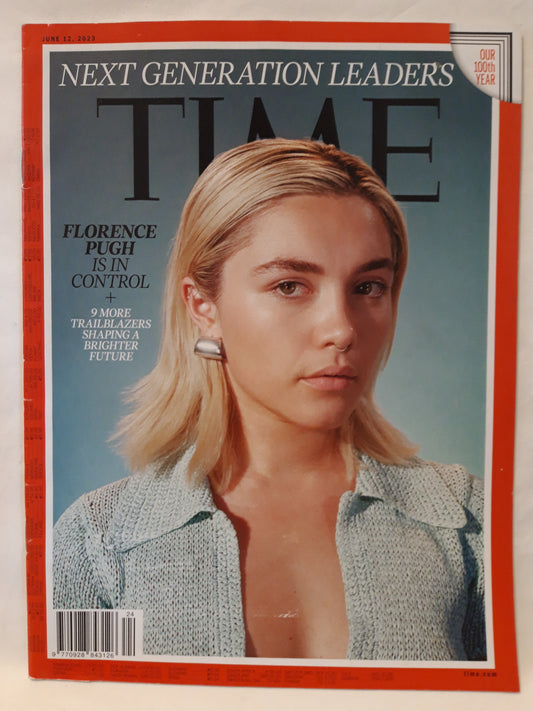 Time magazine Florence Pugh Next generation leaders 12.06.2023 12.Juni 2023