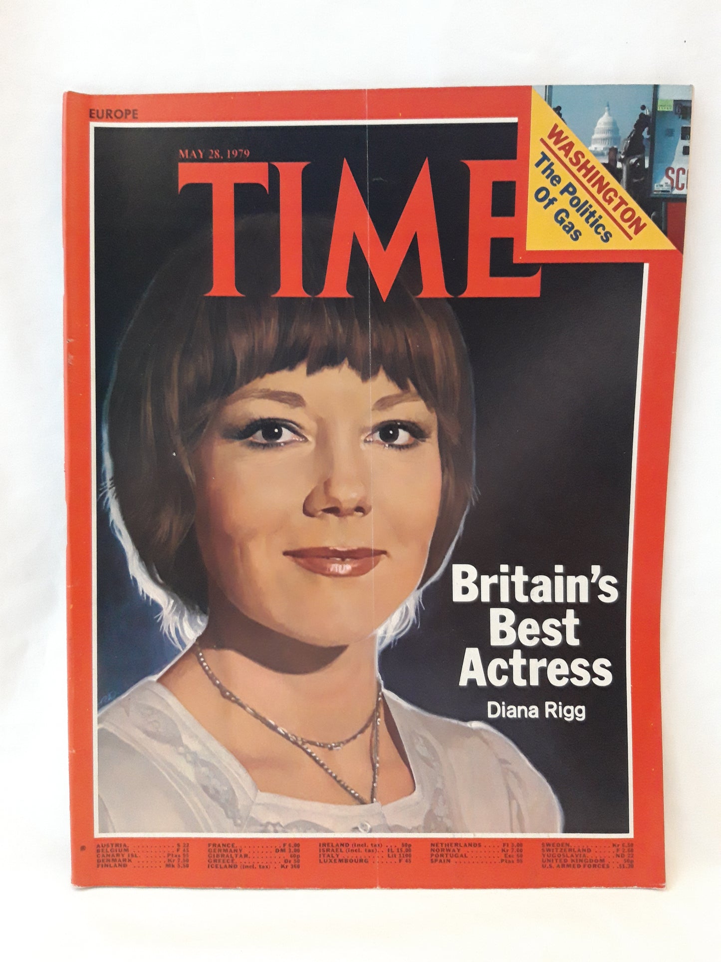 Time magazine Britain's Best Actress Diana Rigg 28.05.1979 Mai 1979