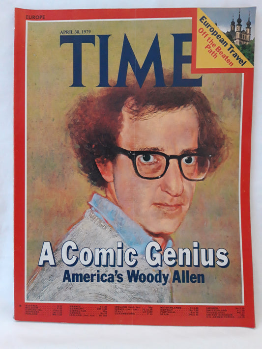 Time magazine A Comic Genius America's Woody Allen 30.04.1979 April 1979