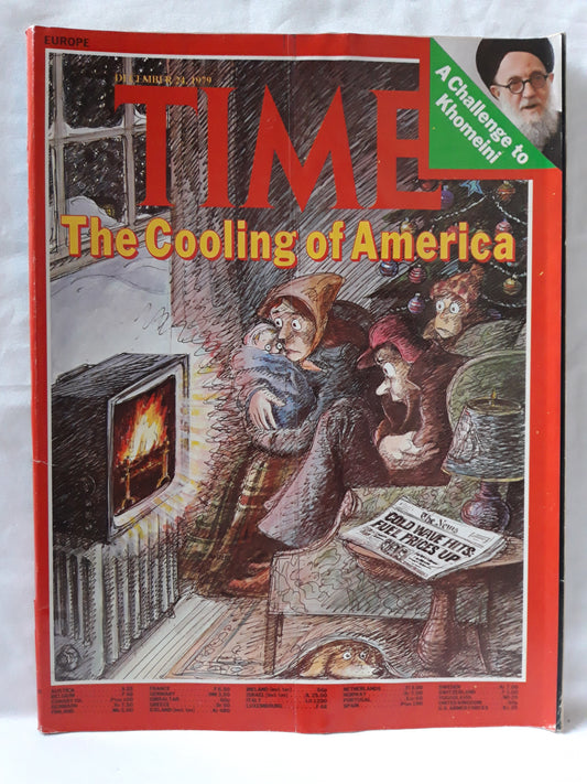 Time magazine The Cooling of America 24.12.1979 Dezember 1979
