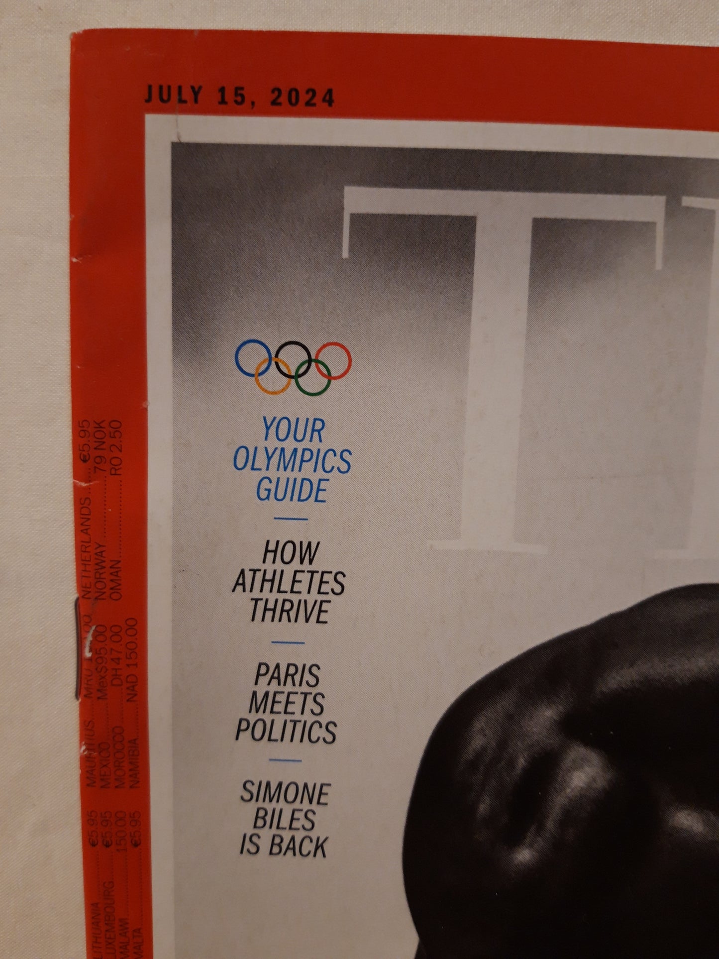Time magazine The Flash The world's fastest man 15.07.2024 15.Juli 2024