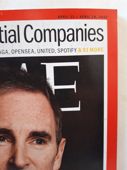 Time magazine Amazon launches into a new era CEO Andy Jassy 100 Most influential companies 11./18.04.2022 April 2022