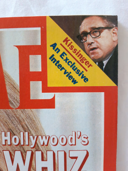 Time magazine Hollywood's Whiz Kids Actress Diane Lane Henry Kissinger 13.08.1979 August 1979