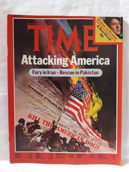 Time magazine Attacking America Fury in Iran Rescue in Pakistan Kramer vs. Kramer 03.12.1979 Dezember 1979