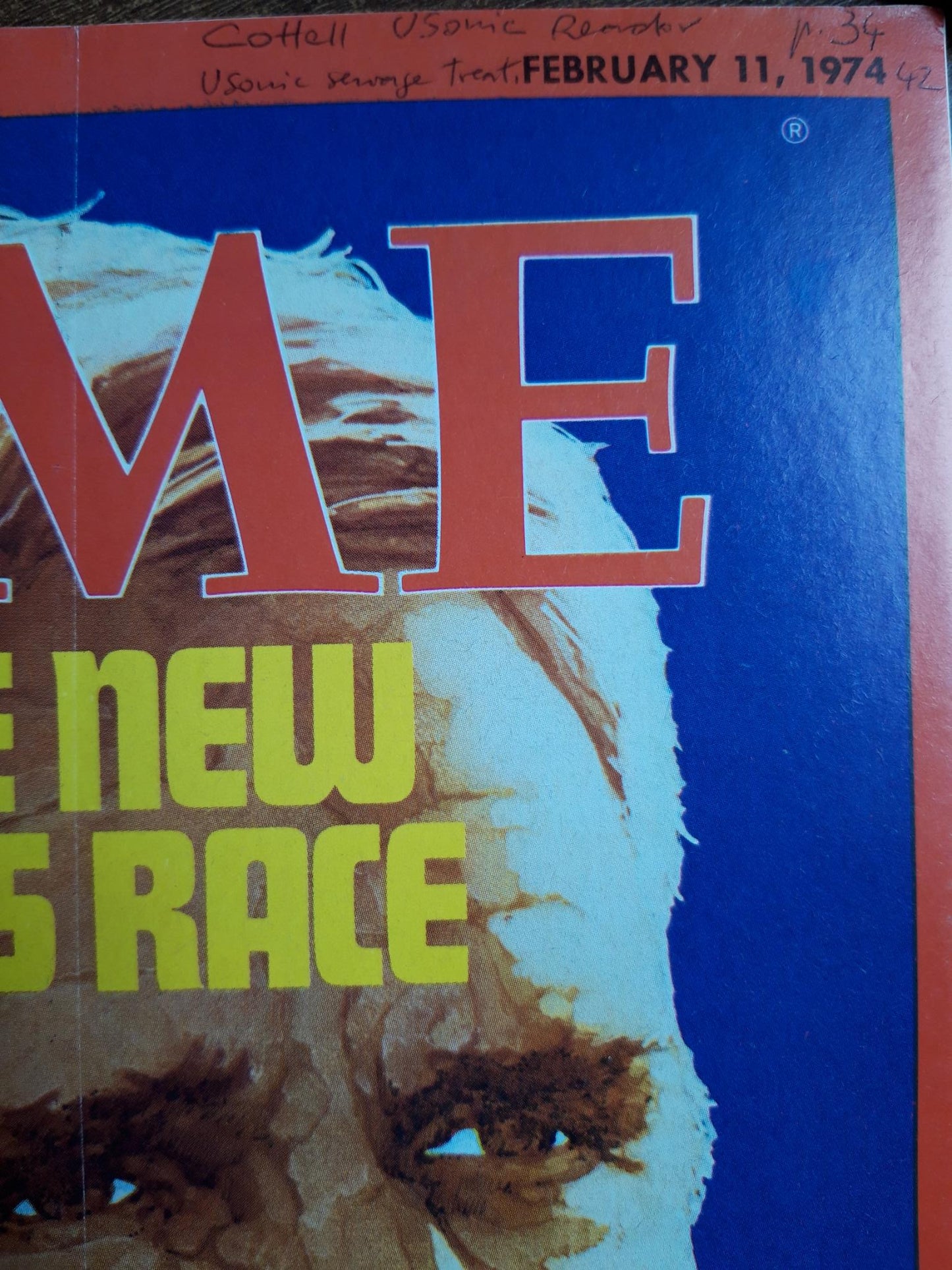 Time magazine The new arms race Defense Secretary Schlesinger 11.02.1974 Februar 1974