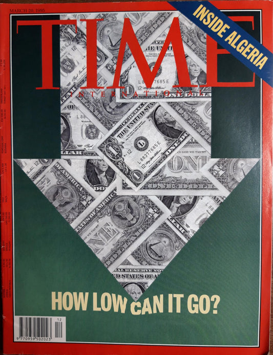 Time magazine How Low Can It Go? Inside Algeria 20.03.1995 März 1995