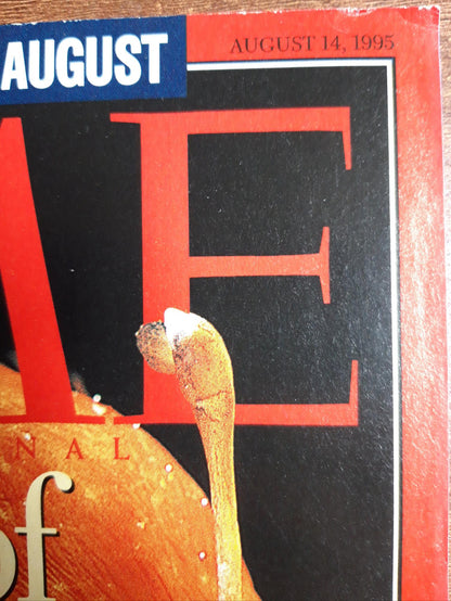 Time magazine Mysteries of The Deep Ocean floor Balkans Anglerfish The Guns of August 14.08.1995 August 1995