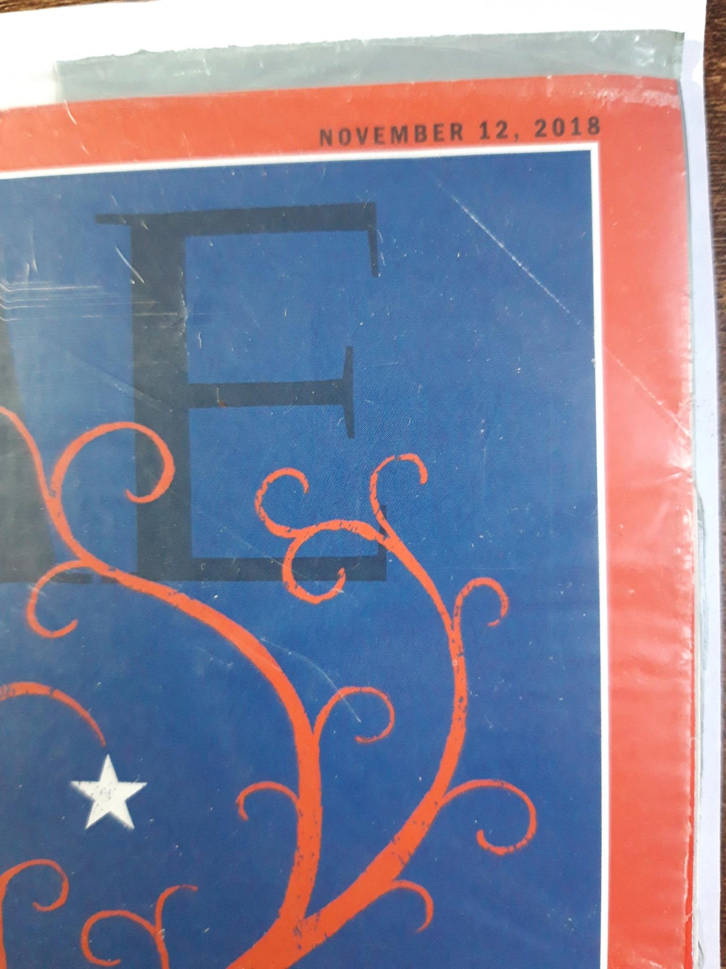 Time magazine original package Beyong Hate America USA OP OVP Originalverpackung 12.11.2018 12. November 2025