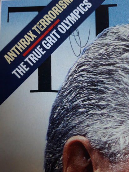 Time magazine Double Trouble Iraq: the shaky case for war Monica: waiting to testify Anthrax terrorism? The true Grit Olympics 02.03.1998 02. März March 1998