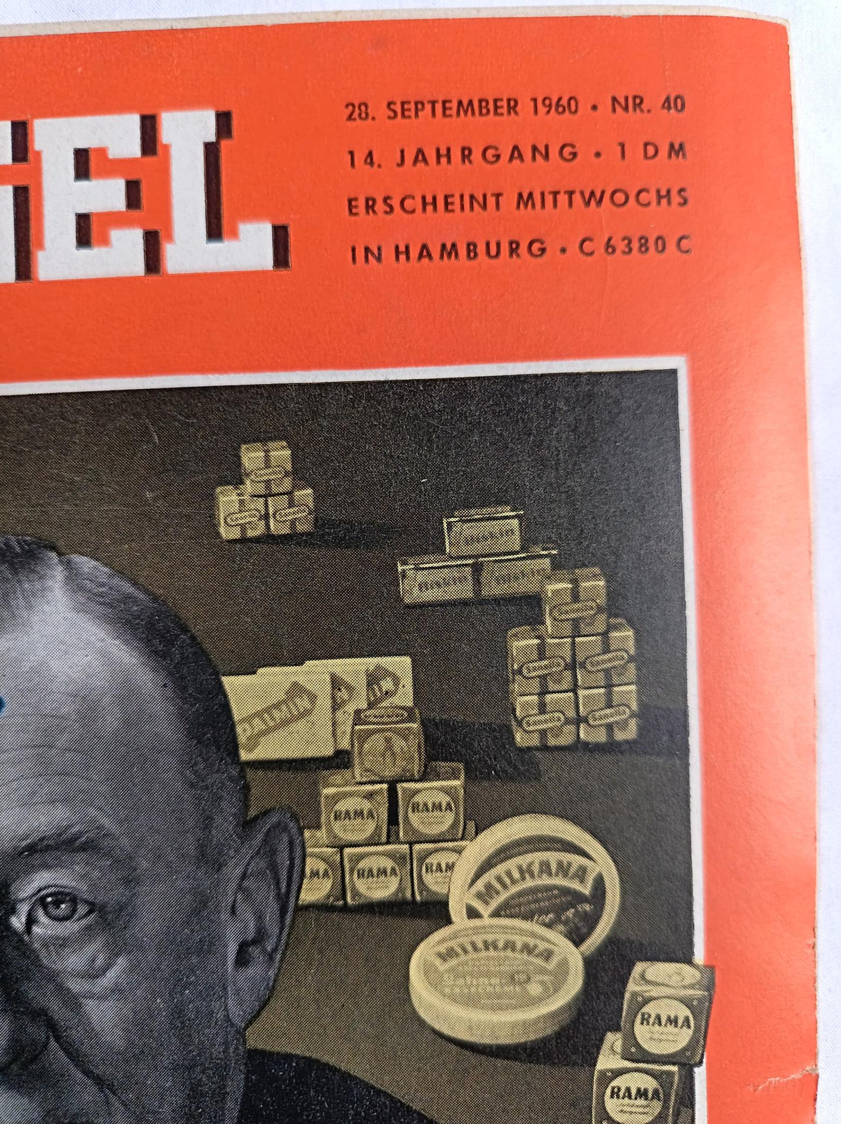 Der Spiegel Unilever - Chef Tempel 28.09.1960 Nr. 40 28. 28th September 1960