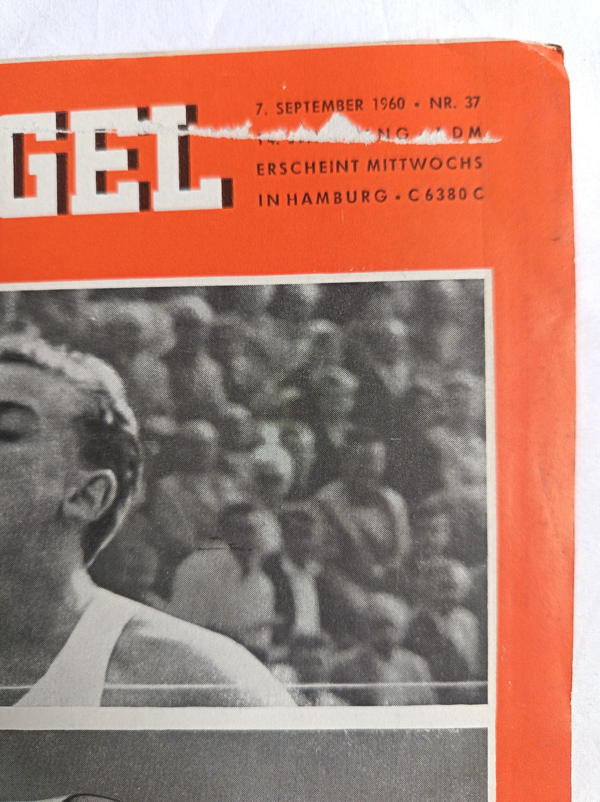 Der Spiegel Schneller Höher Weiter 07.09.1960 Nr. 37 7. 7th September 1960