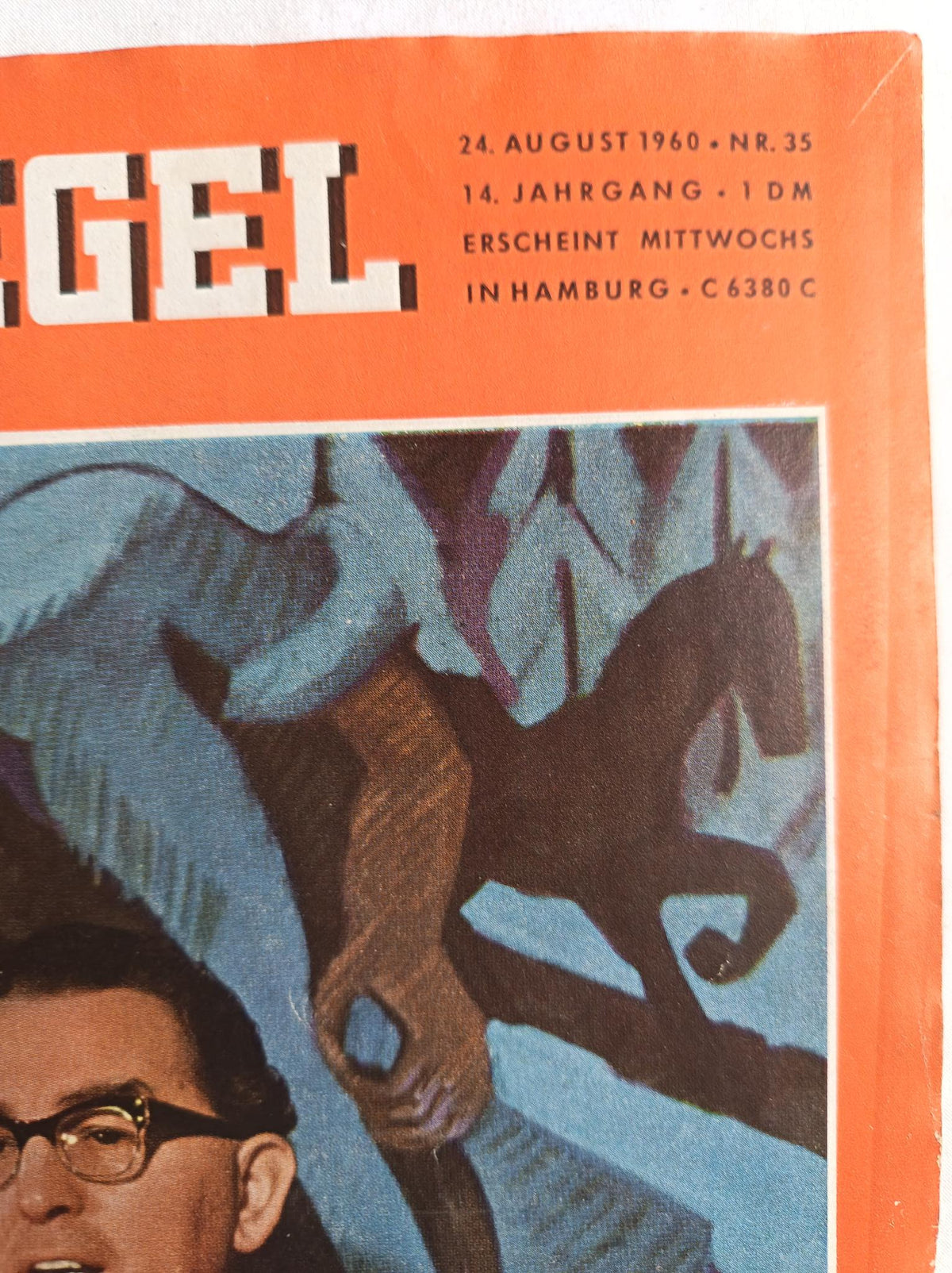 Der Spiegel Kunstauktionator Ketterer 24.08.1960 Nr.35 24th August 1960
