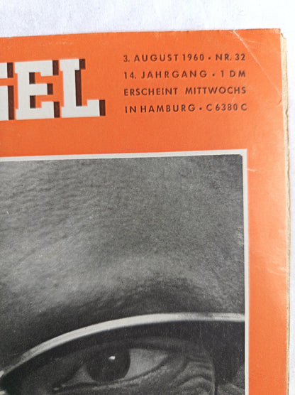 Der Spiegel Einheits-Apostel Lumumba 03.08.1960 Nr. 32 03. August 1960