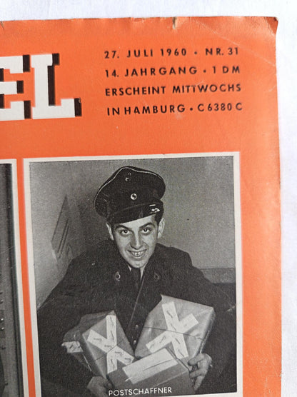 Der Spiegel Beamte im Kampf ums Geld 27.07.1960 Nr. 31 27. 27th Juli July 1960