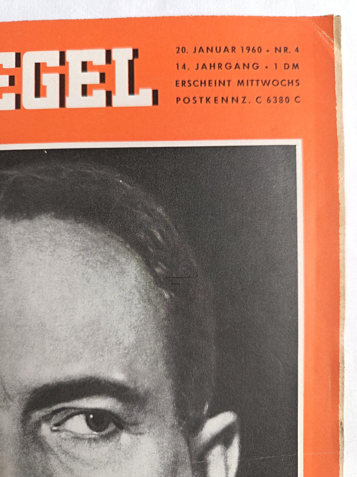 Der Spiegel Franc-Pate Pinay 20.01.1960 Nr. 4 20th 20. January